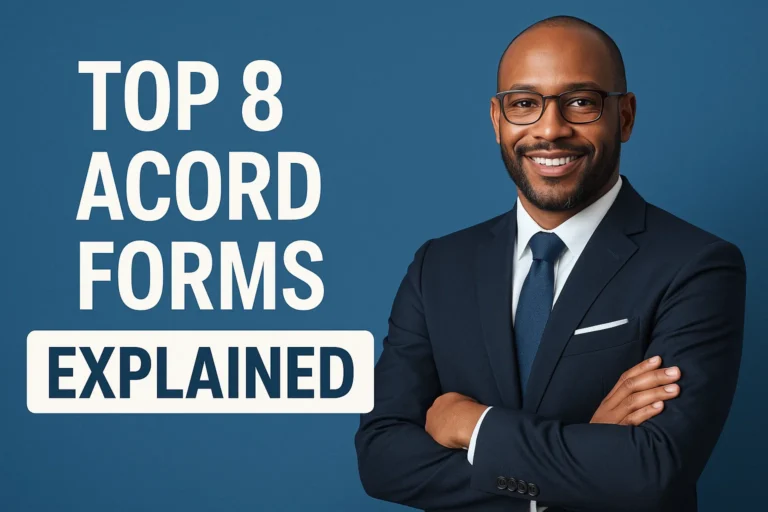 Top 8 ACORD Forms Explained